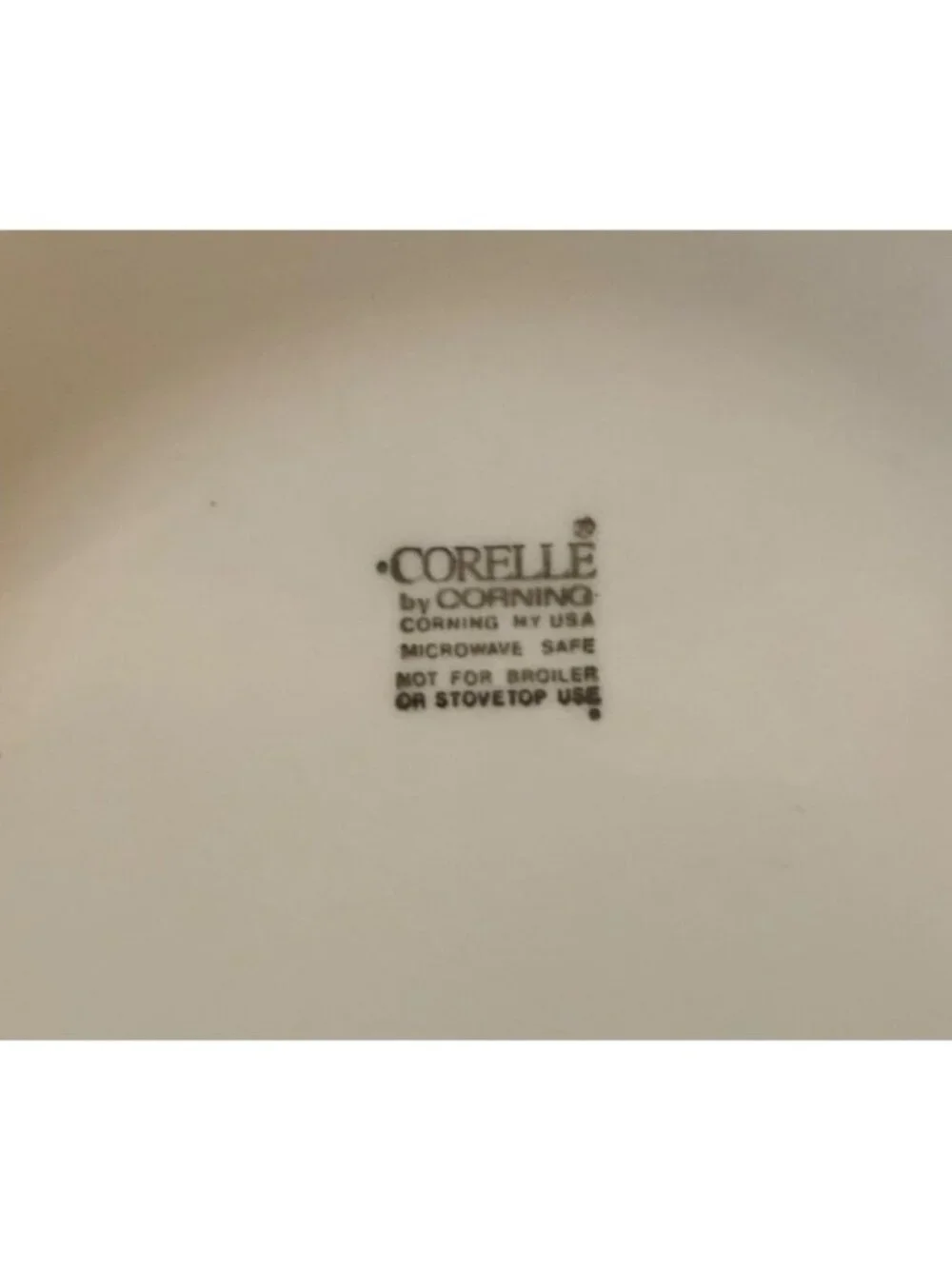 Vintage Corelle Corning Blue Floral Salad Plates Set of 2 Cottagecore Farmhouse